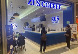 ZUS Coffee in SM BF, Paranaque, Philippines